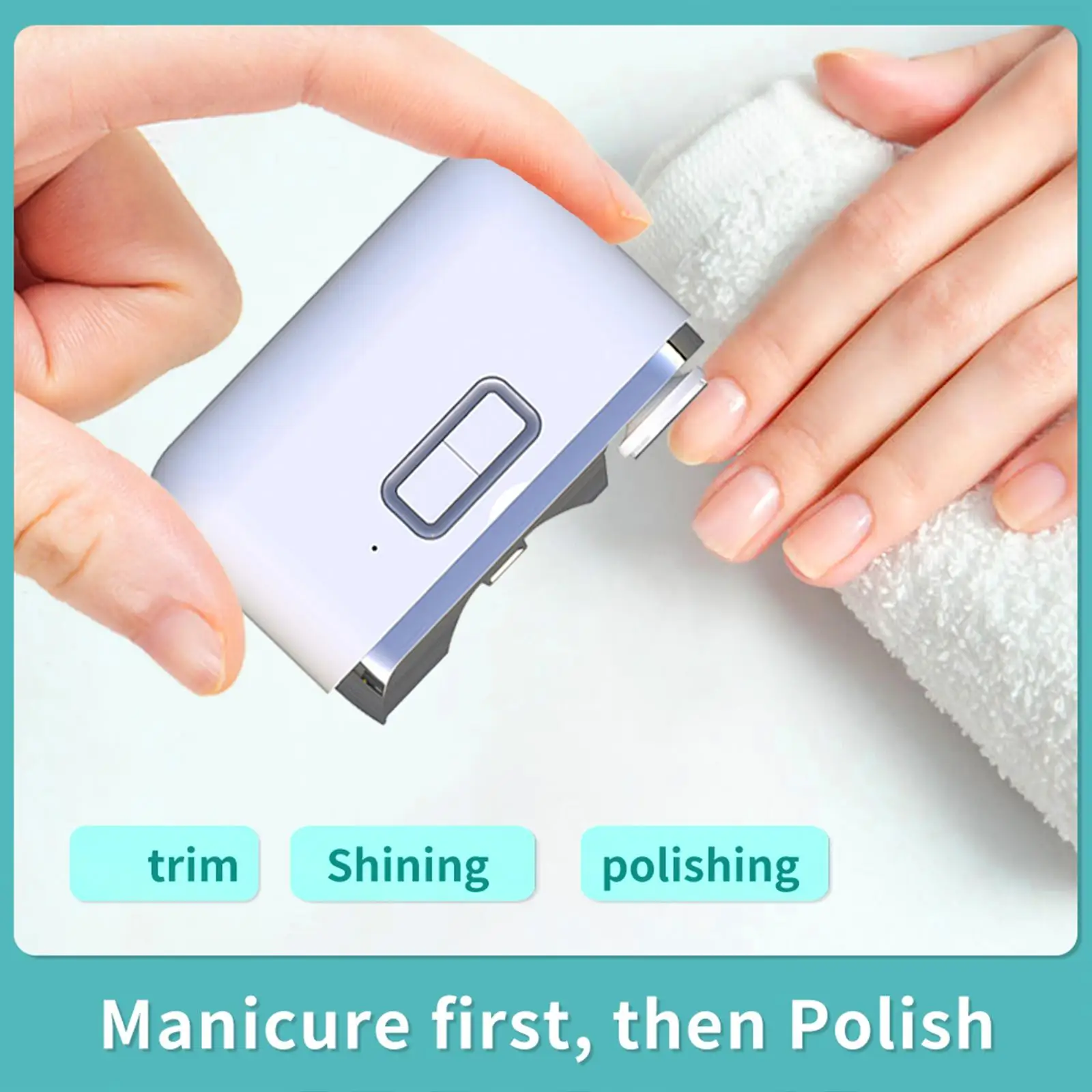 2 in 1 Electric Nail Clipper Electric Nail Trimmer Portable Lightweight Cutting
2 in 1 Electric Nail Clipper Electric Nail Trimmer Portable Lightweight Cutting