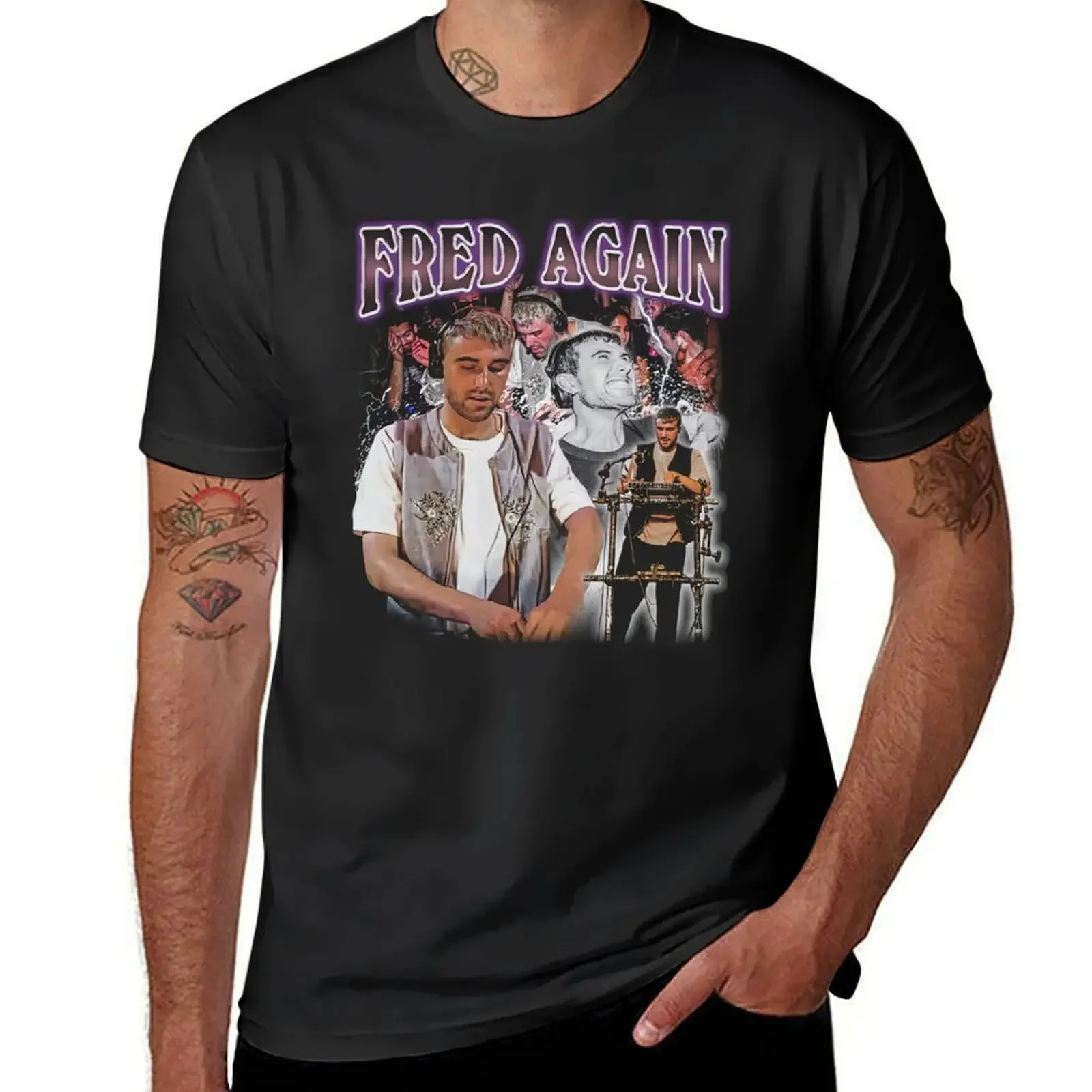 Fred Again Vintage T-Shirt quick-drying blacks heavyweights boys whites clothing for men
Fred Again Vintage T-Shirt quick-drying blacks heavyweights boys whites clothing for men
