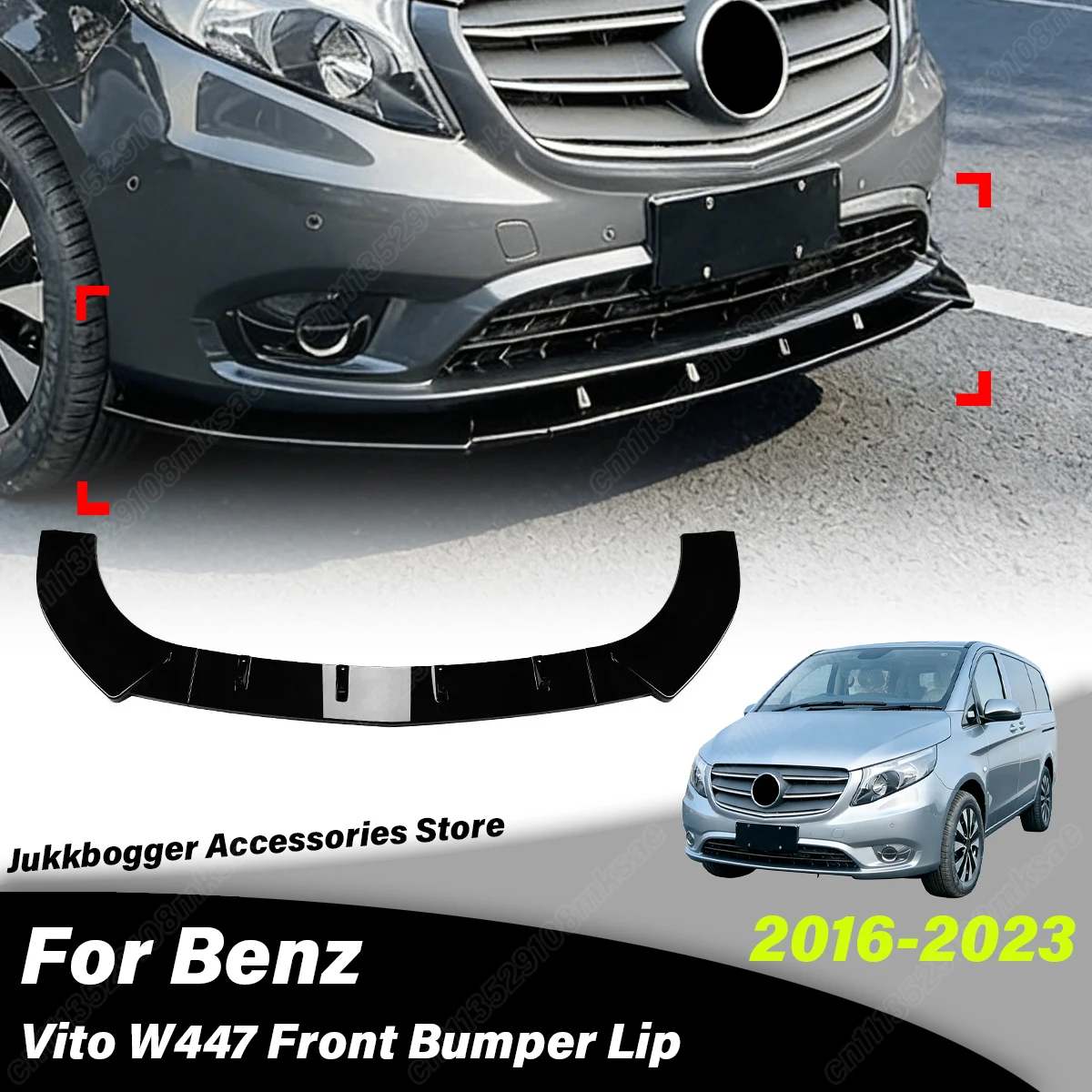 For Mercedes Benz Vito W447 V220 V250 V260 2016 2017 2018 2019 2020 2021 2022 2023 Car Front Bumper Spoiler Lip Decoration Kit
For Mercedes Benz Vito W447 V220 V250 V260 2016 2017 2018 2019 2020 2021 2022 2023 Car Front Bumper Spoiler Lip Decoration Kit