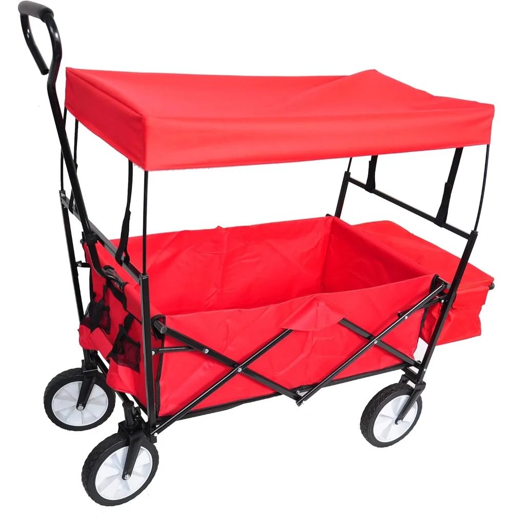 folding wagon cart with canopy collapsible outdoor utility wagon cart with adjustable handles garden shopping beach cart drink h
folding wagon cart with canopy collapsible outdoor utility wagon cart with adjustable handles garden shopping beach cart drink h