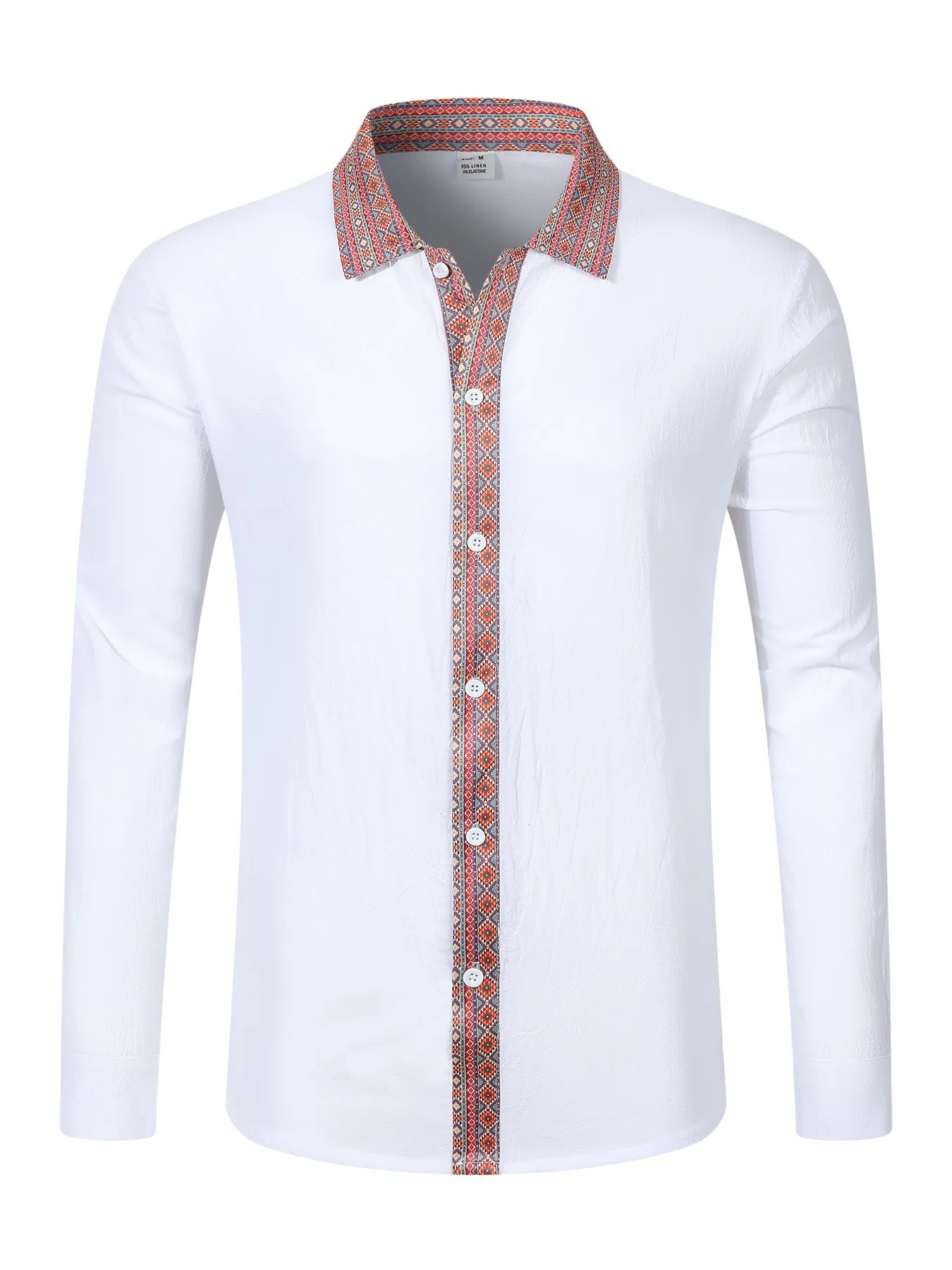Men's Long Sleeved Shirt Button Up Cardigan Casual Ethnic Style Printed Checkered Patchwork Vacation Style
Men's Long Sleeved Shirt Button Up Cardigan Casual Ethnic Style Printed Checkered Patchwork Vacation Style