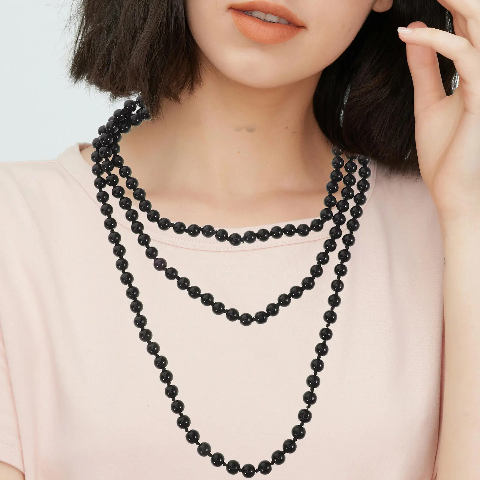 6Pcs Faux Pearl Necklace Set Long Layered Sweater Chain for Women Elegant Bridal Costume Jewelry Accessories Vintage 1920S Pearl
6Pcs Faux Pearl Necklace Set Long Layered Sweater Chain for Women Elegant Bridal Costume Jewelry Accessories Vintage 1920S Pearl