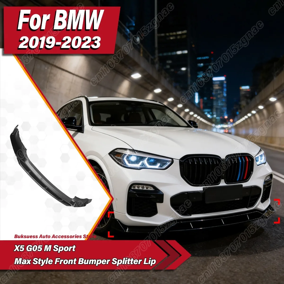 For BMW X5 G05 M Sport 2019 2020 2021 2022 2023 Max Style Car Front Bumper Splitter Lip Spoiler Diffuser Body Modification Kit
For BMW X5 G05 M Sport 2019 2020 2021 2022 2023 Max Style Car Front Bumper Splitter Lip Spoiler Diffuser Body Modification Kit
