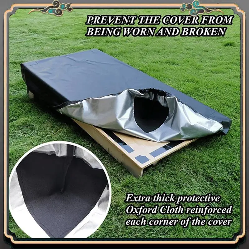 Premium Throwing Sandbag Board Cover Sandbag Game Board Cover With Storage Bag Game Board Cover Suitable For 2X4ft Board
Premium Throwing Sandbag Board Cover Sandbag Game Board Cover With Storage Bag Game Board Cover Suitable For 2X4ft Board