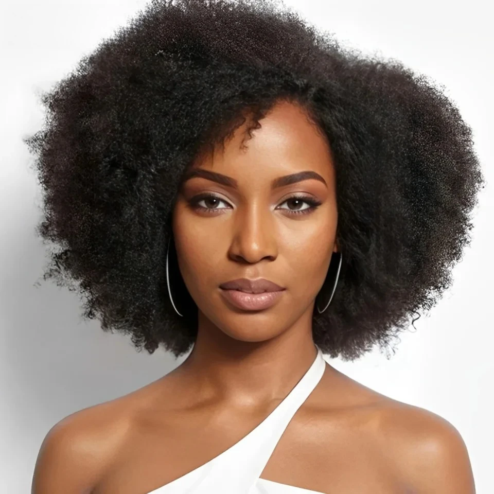 Black Short Afro Kinky Curly Bob 100% Human Hair Wigs For Women Brazilian Remy Hair Full Machine Made African Daily Wigs
Black Short Afro Kinky Curly Bob 100% Human Hair Wigs For Women Brazilian Remy Hair Full Machine Made African Daily Wigs