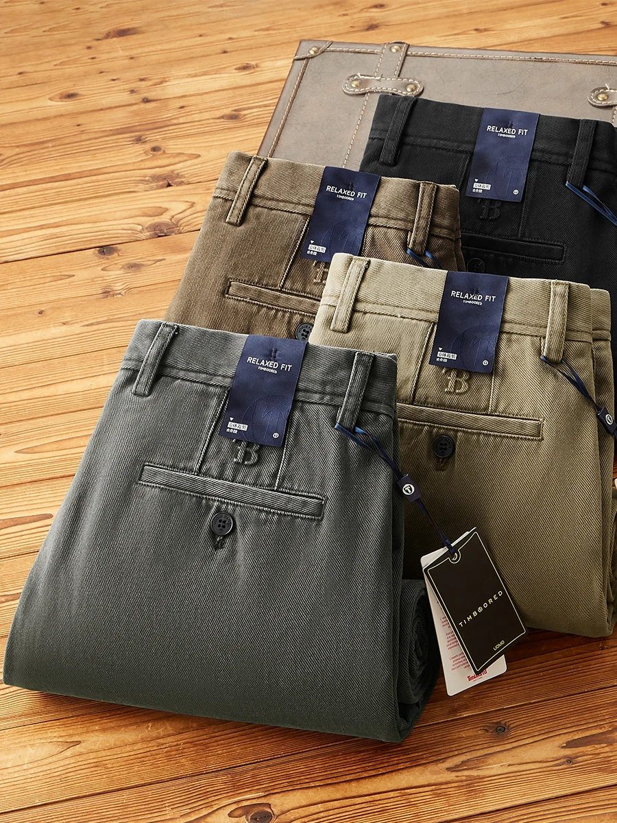 High-End Men's Autumn Winter Thi Cotton Casual Pants Pure Color Straight Leg Loose Fit Long Trousers Comfortable Breathable
High-End Men's Autumn Winter Thi Cotton Casual Pants Pure Color Straight Leg Loose Fit Long Trousers Comfortable Breathable