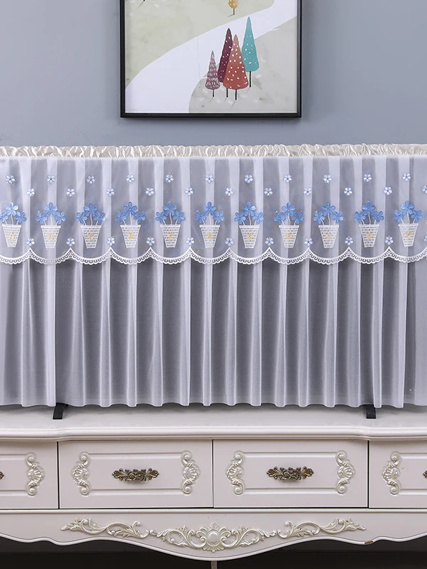 Modern mat Lace TV Cover Dustproof Thin pe Tabletop Hanging Sle Home Use Universal Fit for 00 Inch TVs
Modern mat Lace TV Cover Dustproof Thin pe Tabletop Hanging Sle Home Use Universal Fit for 00 Inch TVs