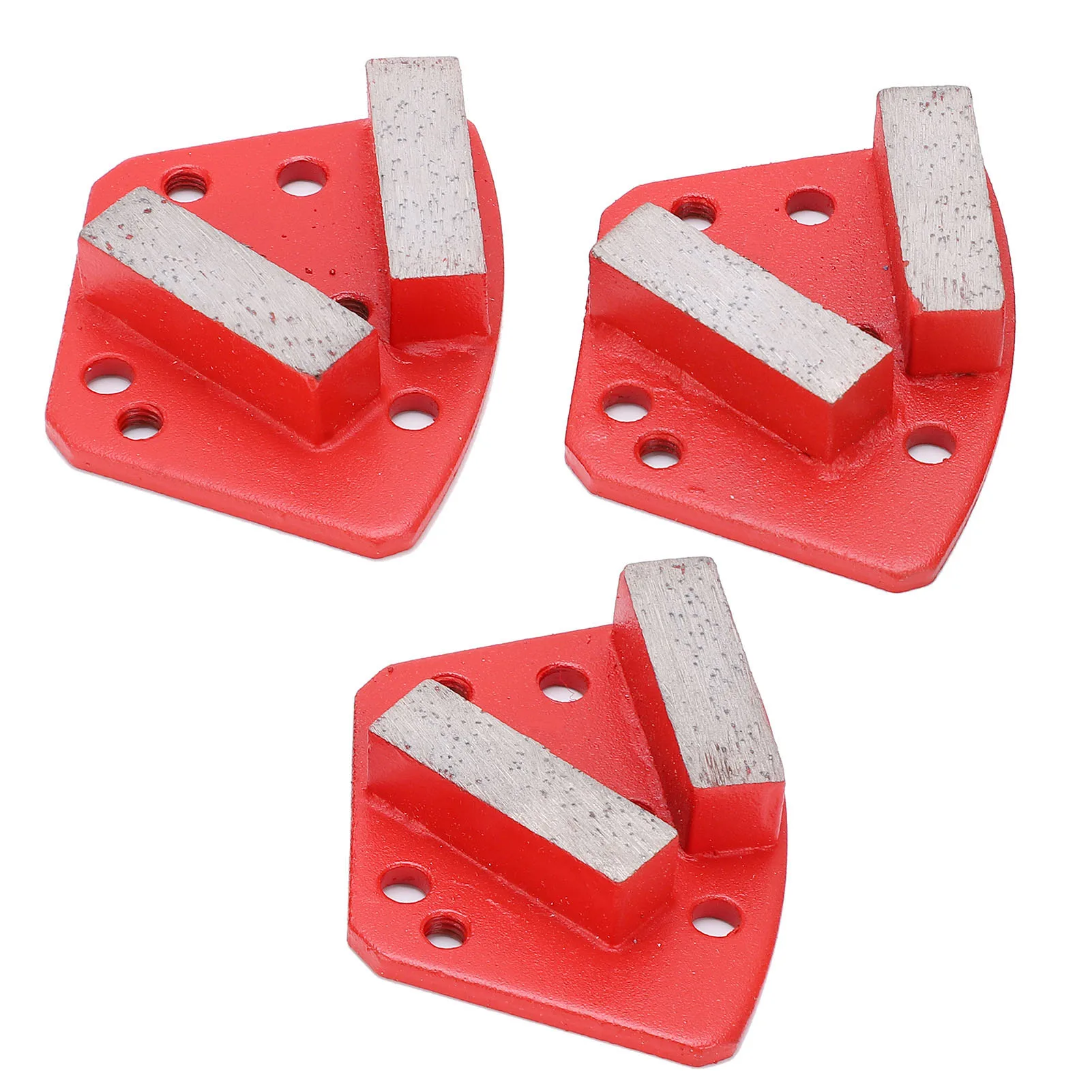 3Pcs Diamond Grinding Block Trapezoid 6-Hole Straight Teeth 30# Concrete Grinding Shoes Floor Aggressive Cutting Pads
3Pcs Diamond Grinding Block Trapezoid 6-Hole Straight Teeth 30# Concrete Grinding Shoes Floor Aggressive Cutting Pads