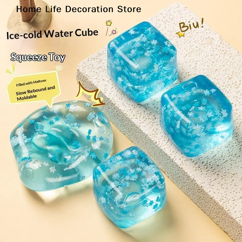 Nice Cube snowflake Squishy Stress Soft Stretchy Sensory Fidget Toy for Anxiety Relief ADHD Focus Stress Relief for Adults Kids
Nice Cube snowflake Squishy Stress Soft Stretchy Sensory Fidget Toy for Anxiety Relief ADHD Focus Stress Relief for Adults Kids