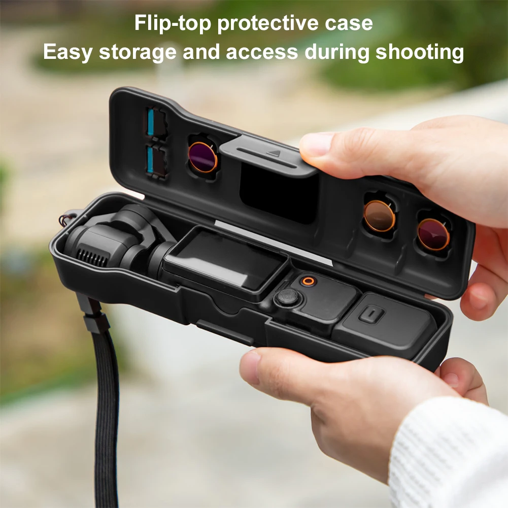 Flip-Open Protective Case Anti-Scratch PC Hard Protective Cover Shockproof Case Protector for Outdoor Shooting Vlog Accessories
Flip-Open Protective Case Anti-Scratch PC Hard Protective Cover Shockproof Case Protector for Outdoor Shooting Vlog Accessories