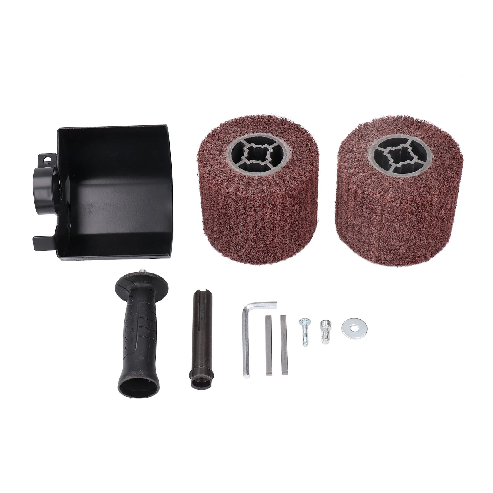 Burnishing Polishing Machine Accessory Multifunctional Handheld Polishing Machine Accessory with 2 Brushing Wheel
Burnishing Polishing Machine Accessory Multifunctional Handheld Polishing Machine Accessory with 2 Brushing Wheel