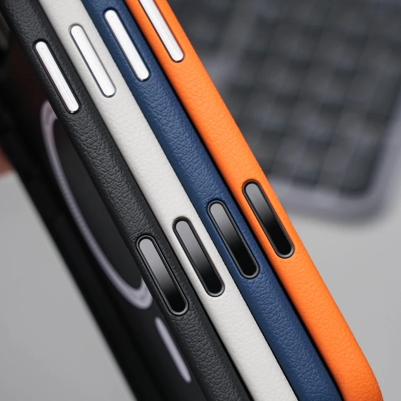 Luxury Original For Magsafe PU Leather Case For iPhone Air 17pro max 17Pro Alloy Lens Touch Camera Button Magnetic Phone Cover
Luxury Original For Magsafe PU Leather Case For iPhone Air 17pro max 17Pro Alloy Lens Touch Camera Button Magnetic Phone Cover
