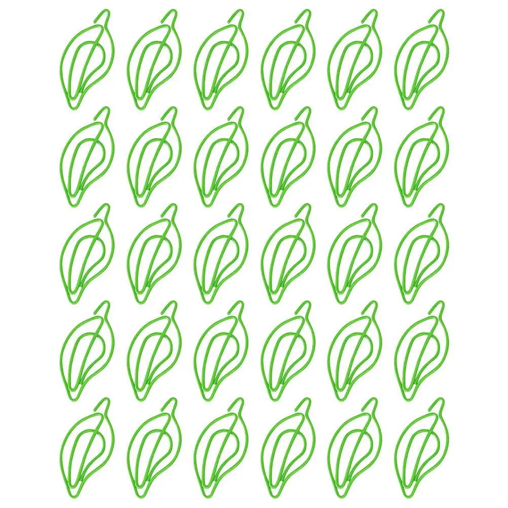 30 Pcs Shaped Paper Clip Clips Creative Metal Paperclips Leaf Document Pp Small Exquisite
30 Pcs Shaped Paper Clip Clips Creative Metal Paperclips Leaf Document Pp Small Exquisite