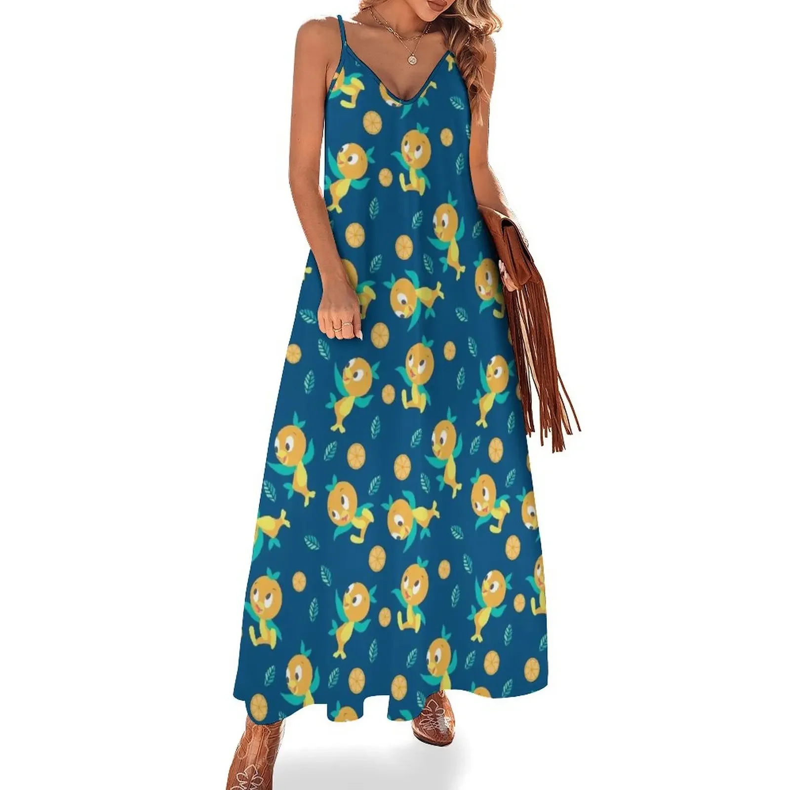 Orange Bird D1sney Parks Inspired Sleeveless Dress Evening dresses prom dresses 2025
Orange Bird D1sney Parks Inspired Sleeveless Dress Evening dresses prom dresses 2025