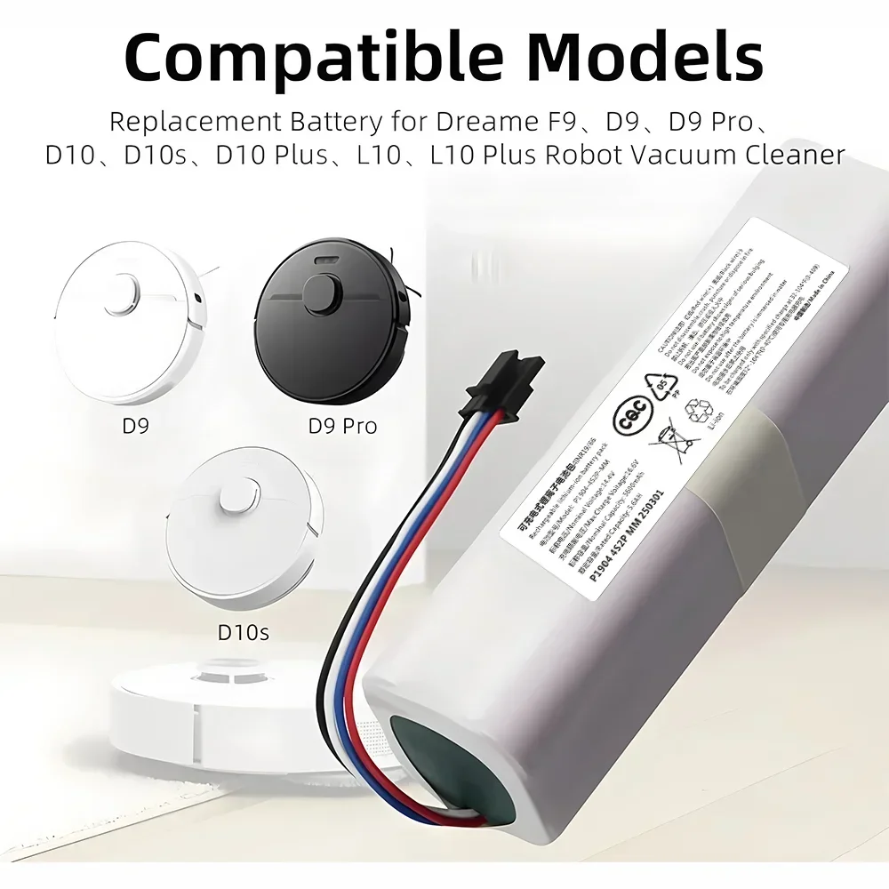 Сменная батарея 14.4V 12800mAh 4S2P-MMBK P2150-4S2P-XWDLS для пылесосов Xiaomi Mijia Dreame S10 D9 F9 L10Pro L10Plus
Сменная батарея 14.4V 12800mAh 4S2P-MMBK P2150-4S2P-XWDLS для пылесосов Xiaomi Mijia Dreame S10 D9 F9 L10Pro L10Plus