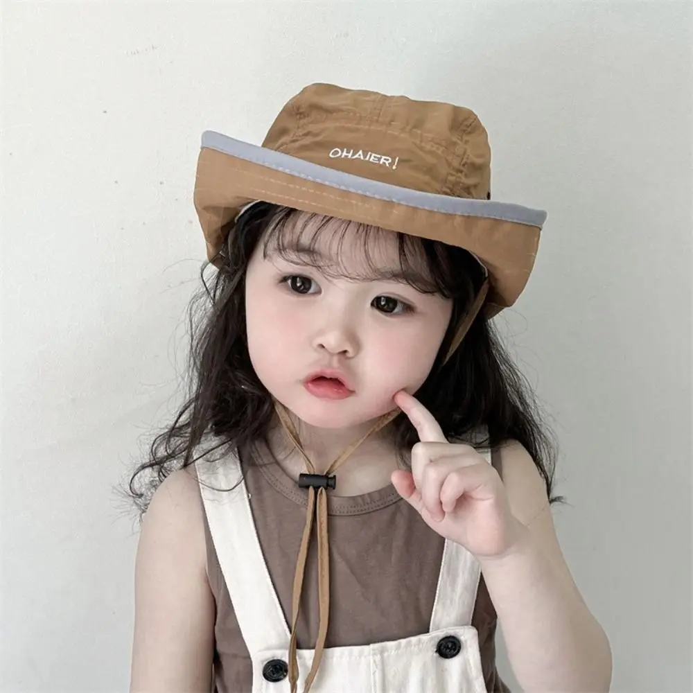 Cute Summer Baby Bucket Hat Quick-dry UV Protection Children Sunhat Outdoor Korean Letter Fisherman Hat Boys Girls
Cute Summer Baby Bucket Hat Quick-dry UV Protection Children Sunhat Outdoor Korean Letter Fisherman Hat Boys Girls
