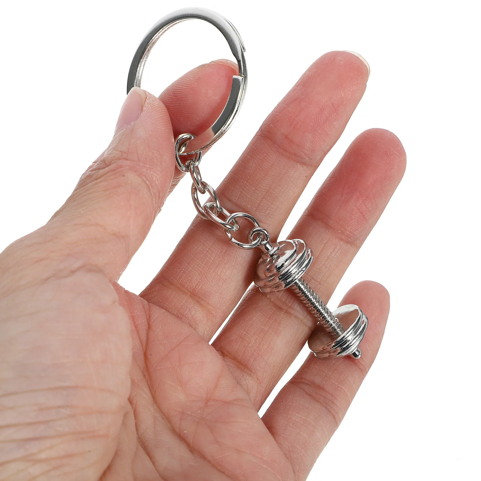 1pcs Dumbbell Zinc Alloy Fitness Key Ring Gym Workout Exercise Pendant Heavy Duty Bag Charm Keychain Sports Keychain Gym Keyring
1pcs Dumbbell Zinc Alloy Fitness Key Ring Gym Workout Exercise Pendant Heavy Duty Bag Charm Keychain Sports Keychain Gym Keyring