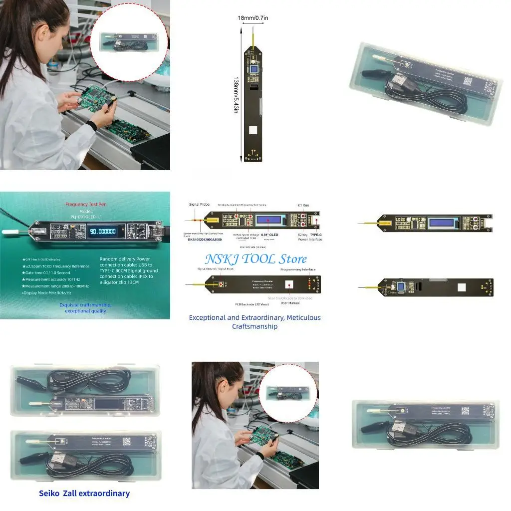L8RC High Sensitivity Frequency Counter Temperature Compensated Oscillator Acrylic Construction
L8RC High Sensitivity Frequency Counter Temperature Compensated Oscillator Acrylic Construction