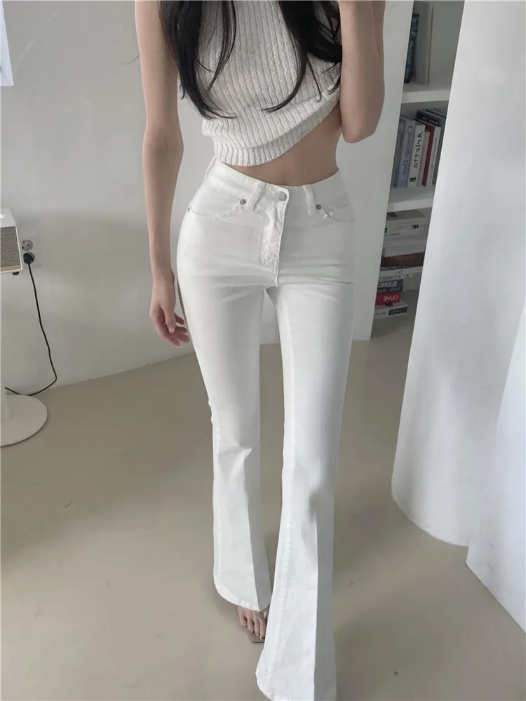 American Retro High Waist Bell Bottom Jeans Women's Spring Autumn Long Length Slimming Trousers Floor Length Pants
American Retro High Waist Bell Bottom Jeans Women's Spring Autumn Long Length Slimming Trousers Floor Length Pants