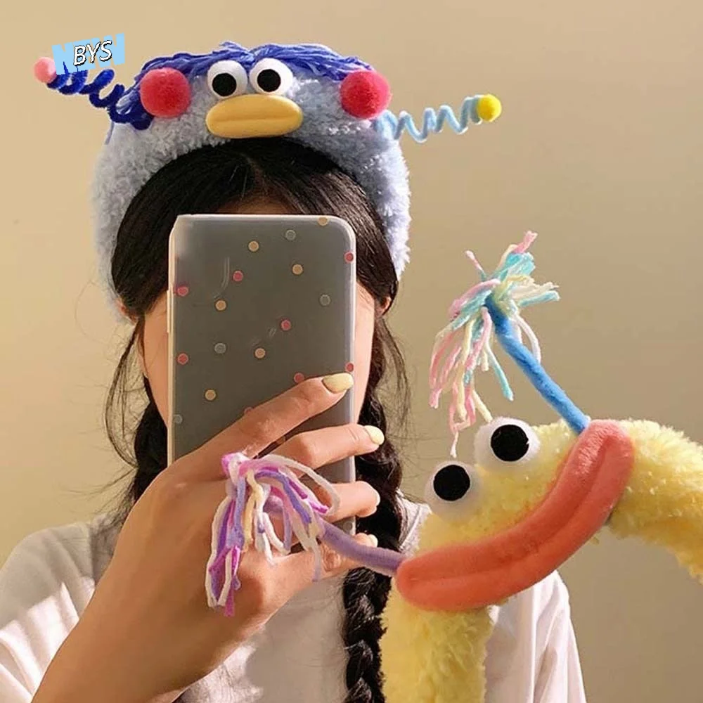 Hair Accessories Big Eyes Plush Headband Colorful and Vibrant Wacky Adorable Hair Hoop Creative Headwear Girls Cartoon Hairband
Hair Accessories Big Eyes Plush Headband Colorful and Vibrant Wacky Adorable Hair Hoop Creative Headwear Girls Cartoon Hairband