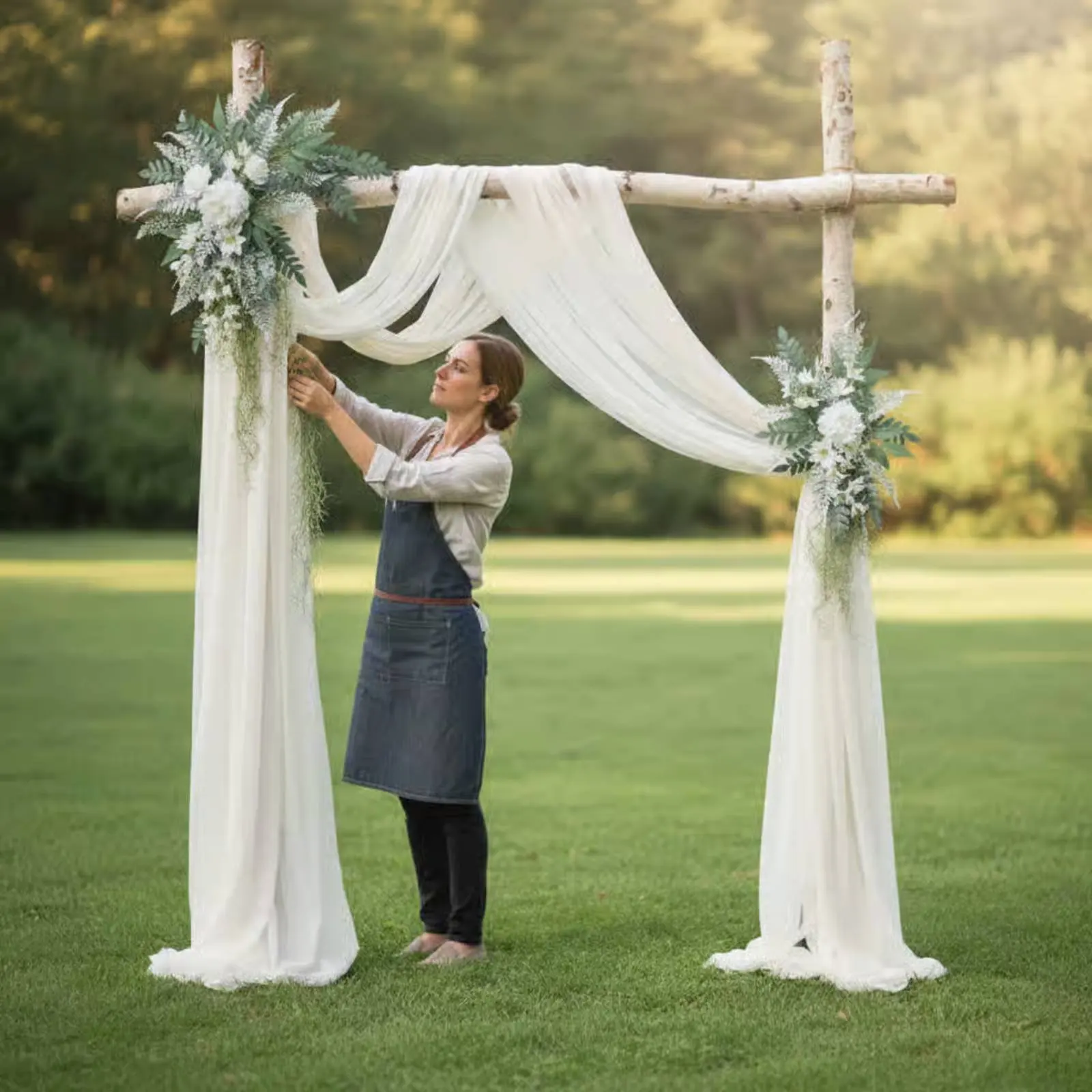 2 Pieces Wedding Arch Flowers Lifelike Wedding Arch Flower Kit Backdrop Flower Arrangement Never Wilts Artificial Floral Swag
2 Pieces Wedding Arch Flowers Lifelike Wedding Arch Flower Kit Backdrop Flower Arrangement Never Wilts Artificial Floral Swag