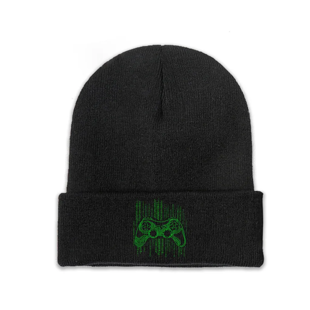 Gamer Gaming Controller Skullies Beanies Caps Control All The Things Game Controller Classic Knitted Bonnet Hats Unisex Ski Cap 
Gamer Gaming Controller Skullies Beanies Caps Control All The Things Game Controller Classic Knitted Bonnet Hats Unisex Ski Cap