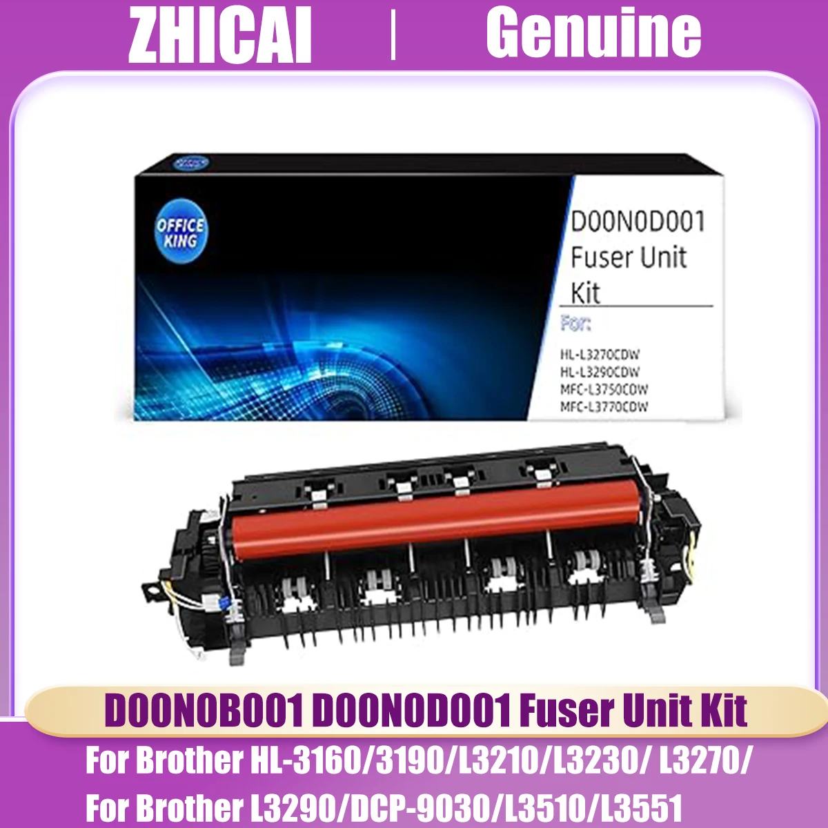D00N0D001 Комплект термофиксатора для Brother MFC-L3750CDW MFC-L3770CDW MFC-L3750 MFC-L3770 L3750 L3770, сборка термофиксатора, гарантия 3 месяца
D00N0D001 Комплект термофиксатора для Brother MFC-L3750CDW MFC-L3770CDW MFC-L3750 MFC-L3770 L3750 L3770, сборка термофиксатора, гарантия 3 месяца