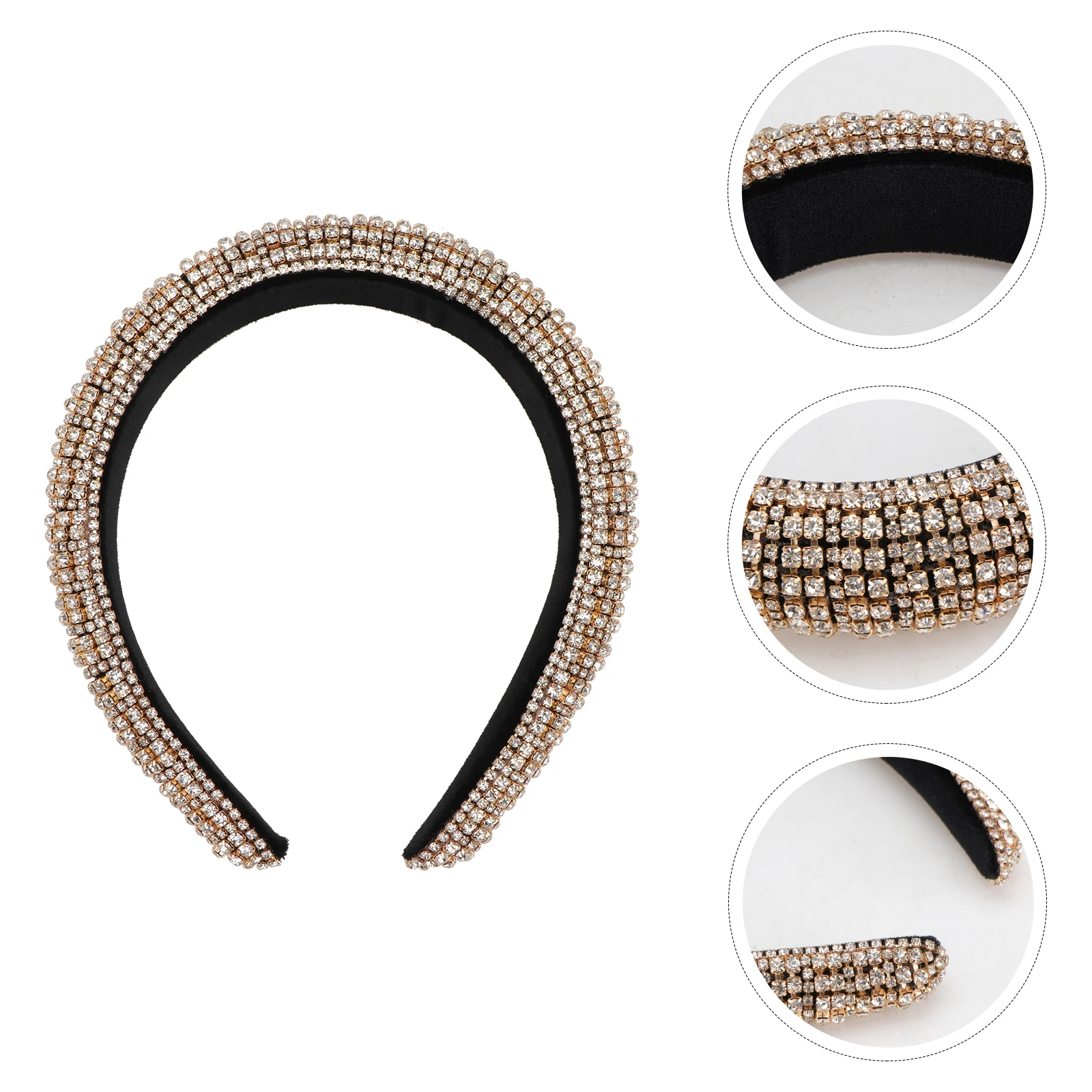 Rhinestone Headb s for Women Crystal Hair Hoop Accessories Durable Girls Non Fading Lightweight Party Costume Prop
Rhinestone Headb s for Women Crystal Hair Hoop Accessories Durable Girls Non Fading Lightweight Party Costume Prop