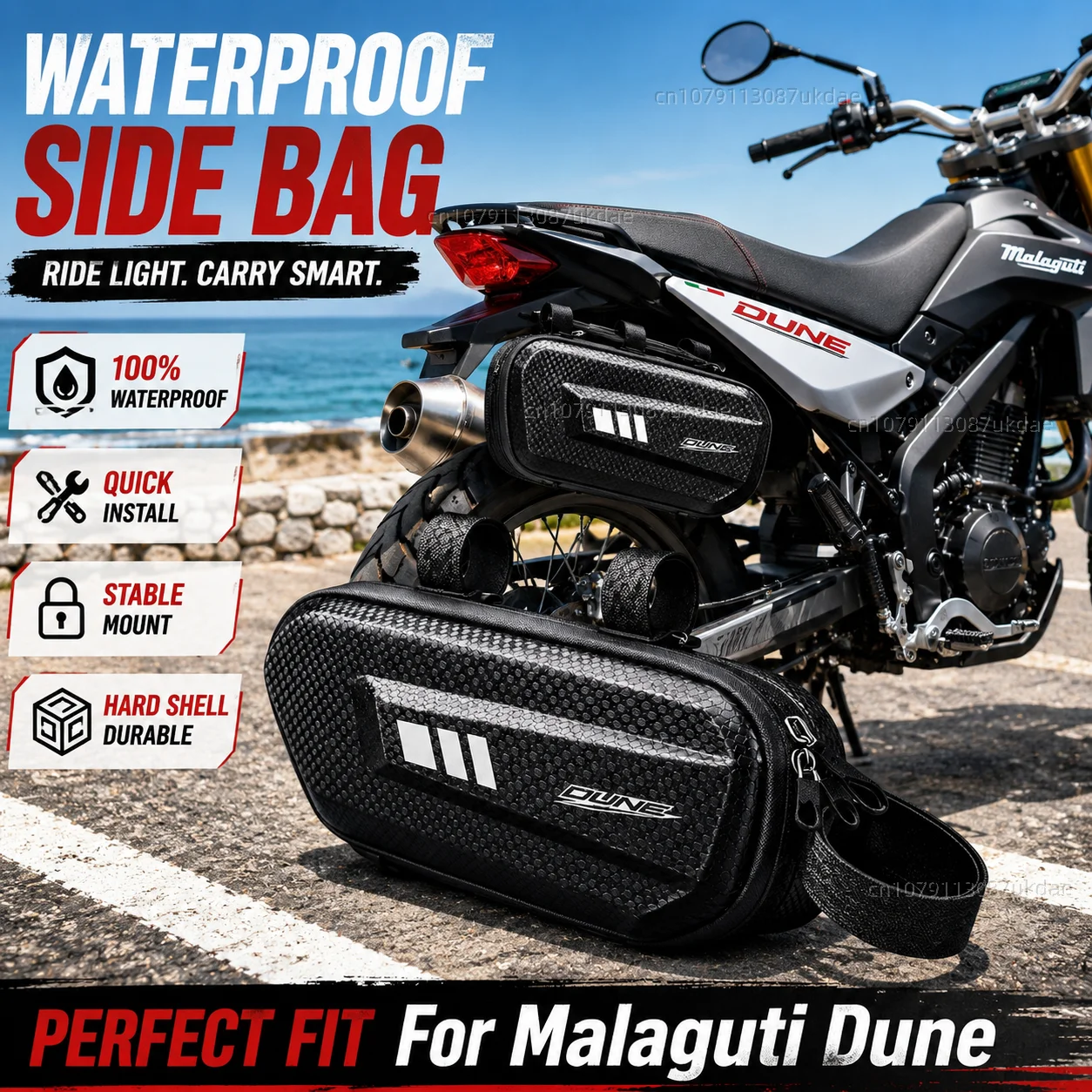 Motorcycle Side Bag Personalized Logo Waterproof Hard Shell Saddlebag For For Malaguti Dune 2020-2024 Side Bag Waterproof Hard
Motorcycle Side Bag Personalized Logo Waterproof Hard Shell Saddlebag For For Malaguti Dune 2020-2024 Side Bag Waterproof Hard
