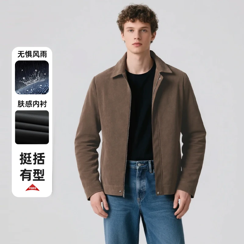 Men's Suede Faux Leather Jacket Men's Leather Baseball Jacket Vintage Suede Coat Brand Waterproof Softshell Windbreaker Oversize
Men's Suede Faux Leather Jacket Men's Leather Baseball Jacket Vintage Suede Coat Brand Waterproof Softshell Windbreaker Oversize