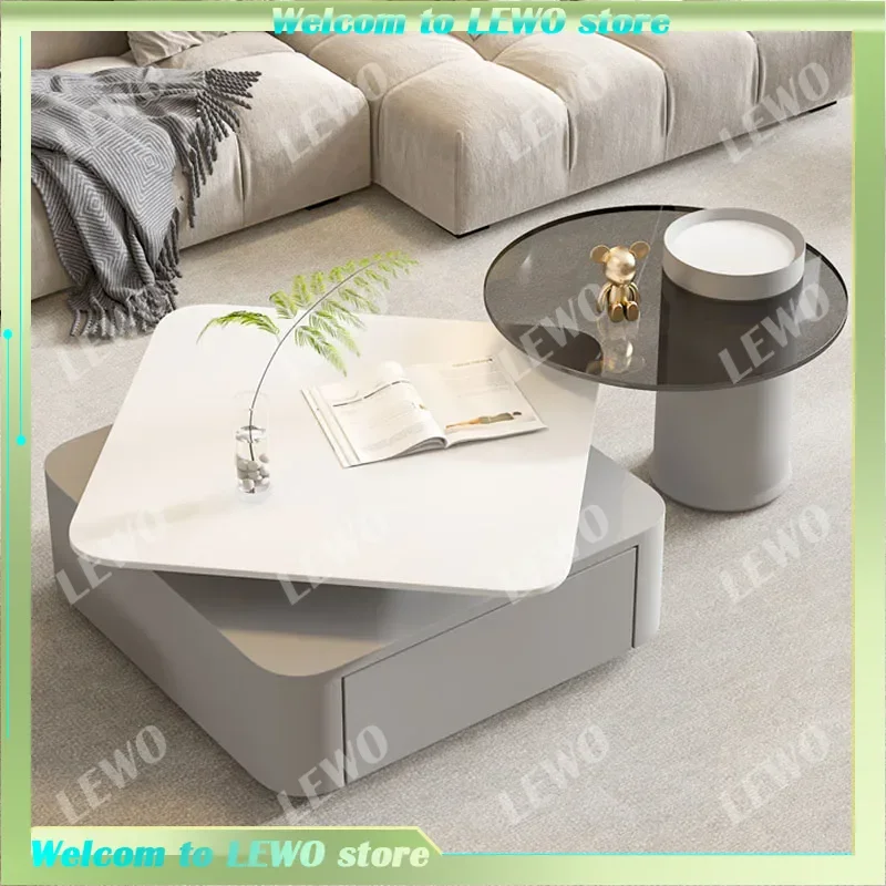 Unique Modern Coffee Tables Storage Organizer Minimalist Book Coffee Tables Rotate Square Muebles Para El Hogar Home Furniture
Unique Modern Coffee Tables Storage Organizer Minimalist Book Coffee Tables Rotate Square Muebles Para El Hogar Home Furniture