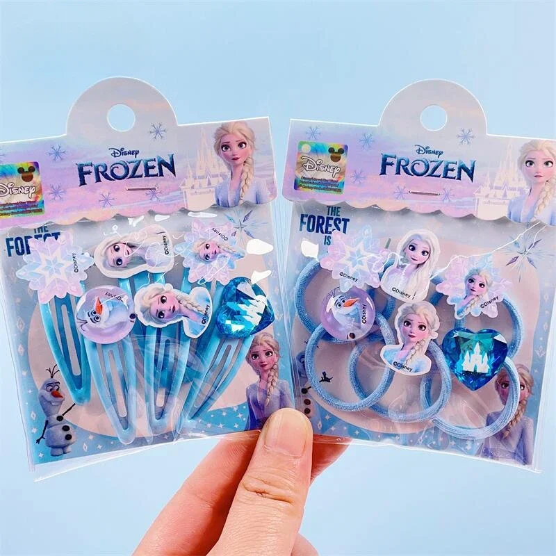 Disney Frozen Elsa Princess Hair Clip Kawaii Cartoon Elsa BB Clip Girls Bangs Clip Hair Band Rubber Band Set Kids Birthday Gift
Disney Frozen Elsa Princess Hair Clip Kawaii Cartoon Elsa BB Clip Girls Bangs Clip Hair Band Rubber Band Set Kids Birthday Gift
