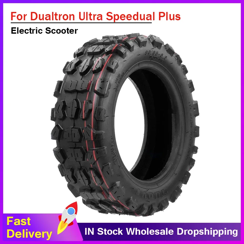 11 Inch 90/65-6.5 Self-Repairing Vacuum Outer Tire for Dualtron Ultra Speedual Plus/ Zero 11x E-Scooter Tubeless Tire Spare Tyre
11 Inch 90/65-6.5 Self-Repairing Vacuum Outer Tire for Dualtron Ultra Speedual Plus/ Zero 11x E-Scooter Tubeless Tire Spare Tyre