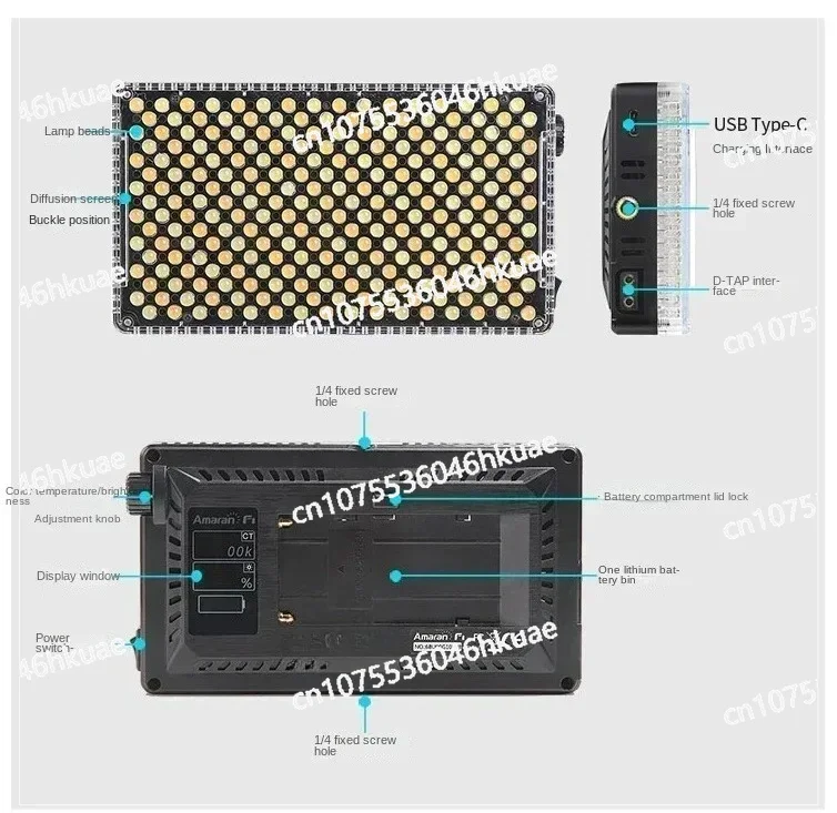 Multi-speed Adjustable Portable LED Fill Light Handheld Lighting Supply
Multi-speed Adjustable Portable LED Fill Light Handheld Lighting Supply