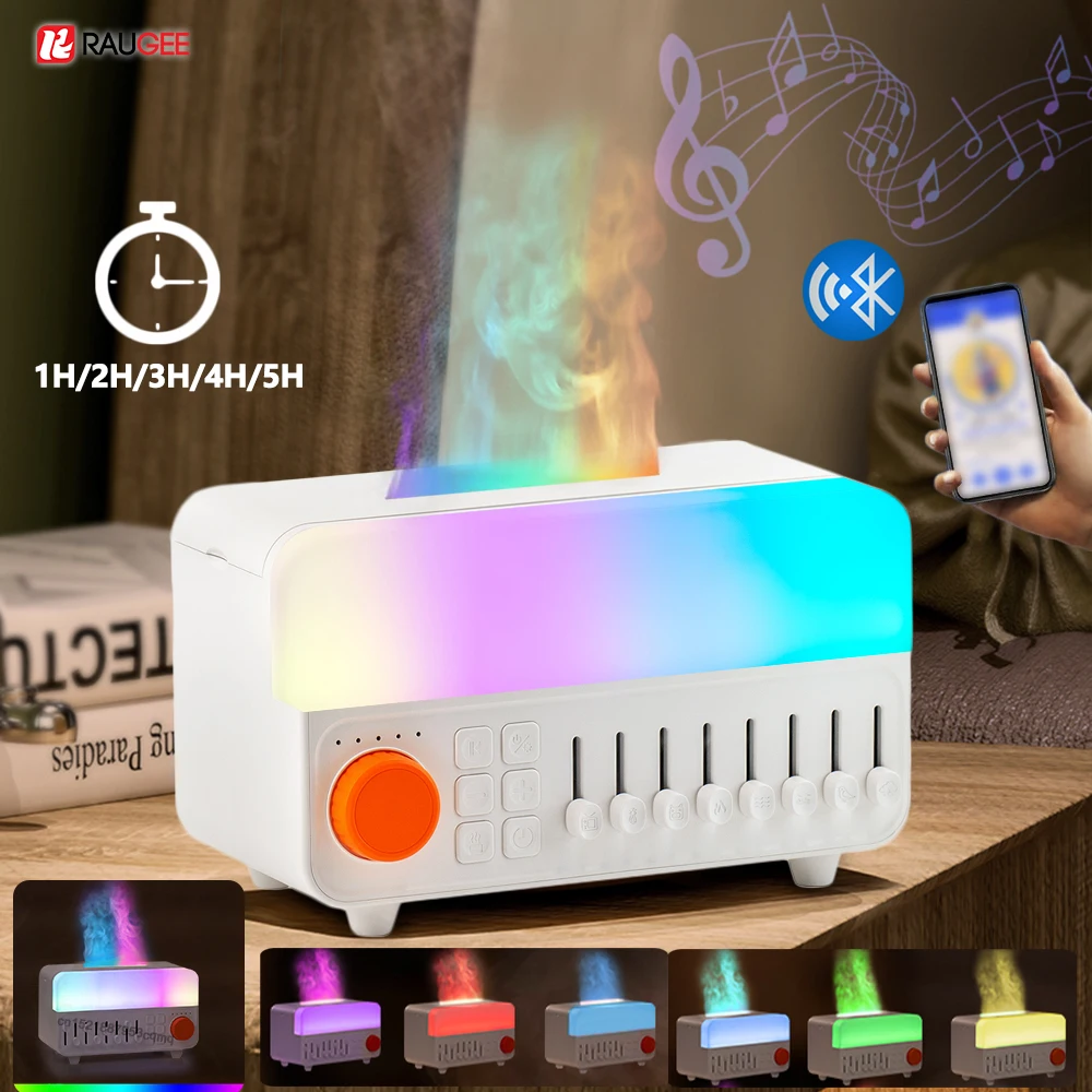 Aromatherapy Humidifiers Diffusers With Bluetooth White Noise Essential Oils Humidifier For Home Large Flame Air Humidifier
Aromatherapy Humidifiers Diffusers With Bluetooth White Noise Essential Oils Humidifier For Home Large Flame Air Humidifier