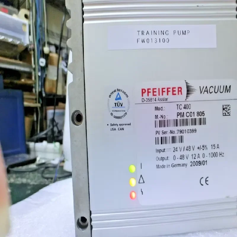 Brand New Ready Stock Brand New Pfeiffer TC400 PM C01 805 Vacuum Pump ControllerSplitFlow310 3PGer+9329 for Plc
Brand New Ready Stock Brand New Pfeiffer TC400 PM C01 805 Vacuum Pump ControllerSplitFlow310 3PGer+9329 for Plc