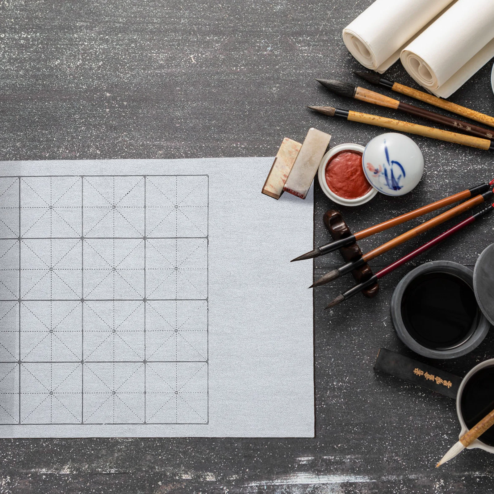 1Set Water Writing Cloth Chinese Calligraphy Practice Set Reusable Brush Pen Water Dish Beginner Skill Improvement Kit
1Set Water Writing Cloth Chinese Calligraphy Practice Set Reusable Brush Pen Water Dish Beginner Skill Improvement Kit