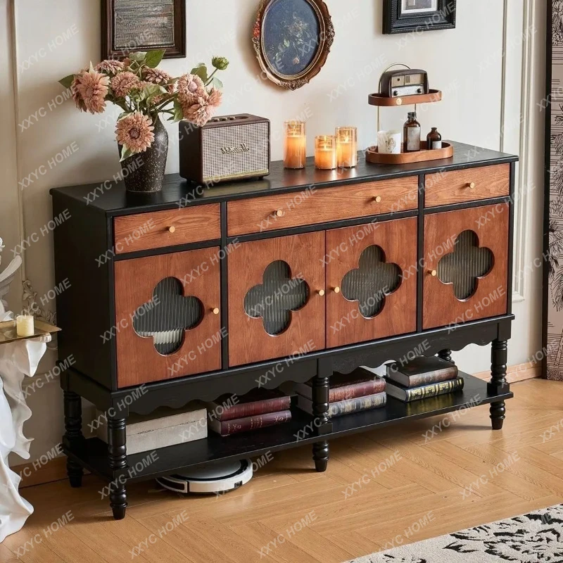 retro side cabinet solid wood partition living room bedroom entrance locker
retro side cabinet solid wood partition living room bedroom entrance locker