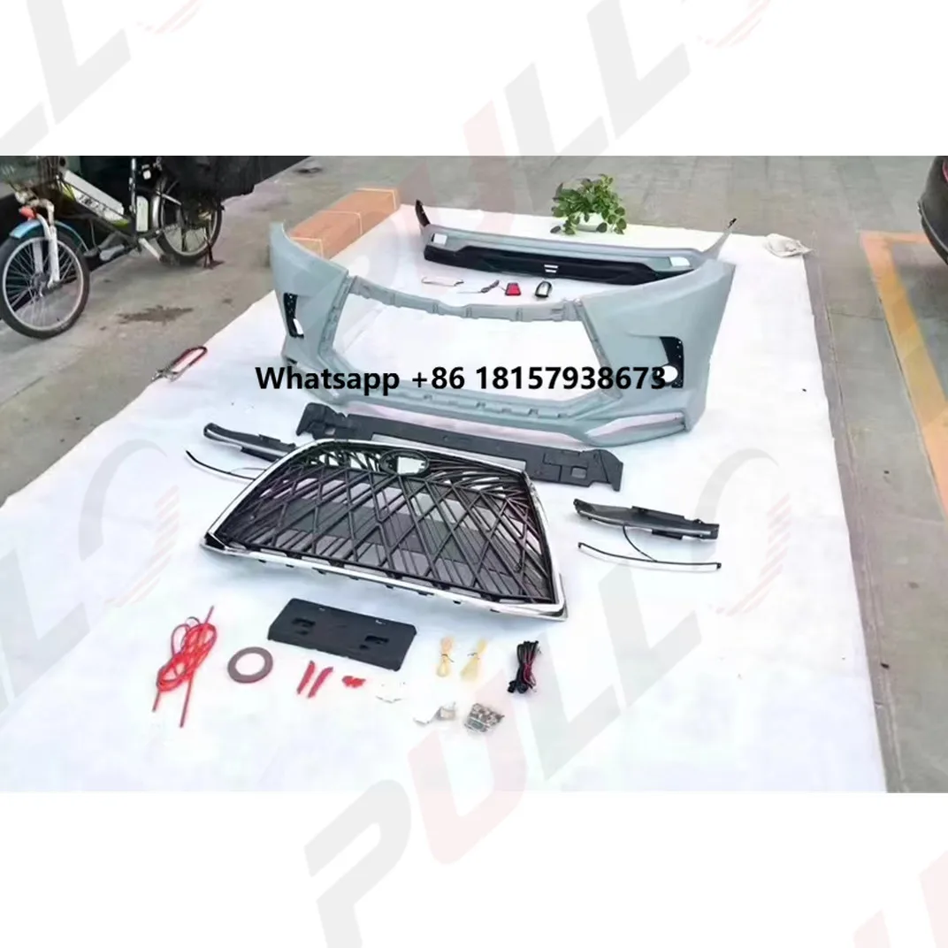 Body Kit Suitable for Highlander 2015-2020 Modified to LX Model Include Front and Rear Bumper Assembly with Grille
Body Kit Suitable for Highlander 2015-2020 Modified to LX Model Include Front and Rear Bumper Assembly with Grille