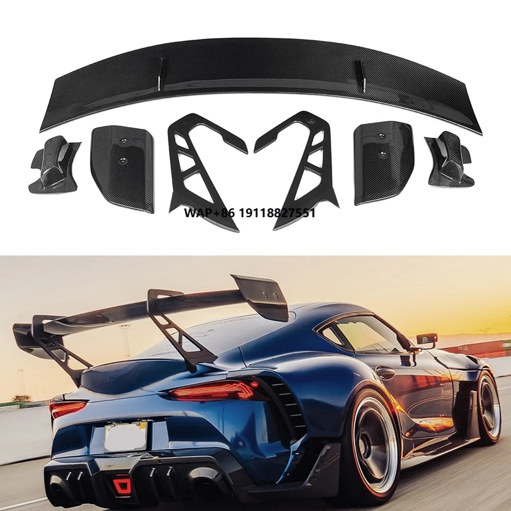 DRY Carbon Fiber AD V3 Style High Spoiler Wing Rear Deck Ducktail for Supra GR A90 A91 MKV
DRY Carbon Fiber AD V3 Style High Spoiler Wing Rear Deck Ducktail for Supra GR A90 A91 MKV