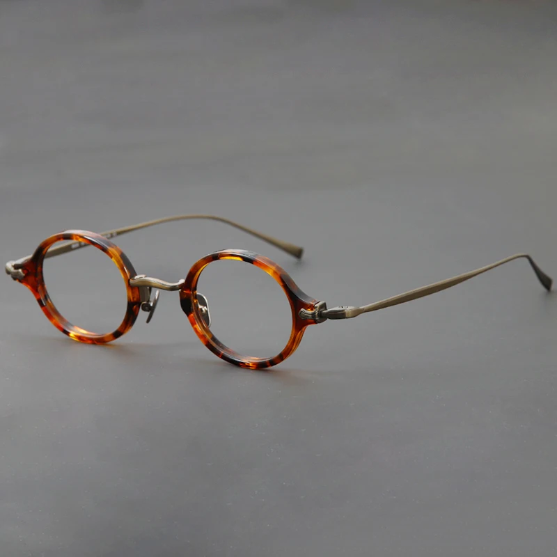 Small Size Acetate Titanium Glasses Frame Men Retro Round Optical Frame Prescription Eyeglasses Women Optical Spectacles Eyewear
Small Size Acetate Titanium Glasses Frame Men Retro Round Optical Frame Prescription Eyeglasses Women Optical Spectacles Eyewear