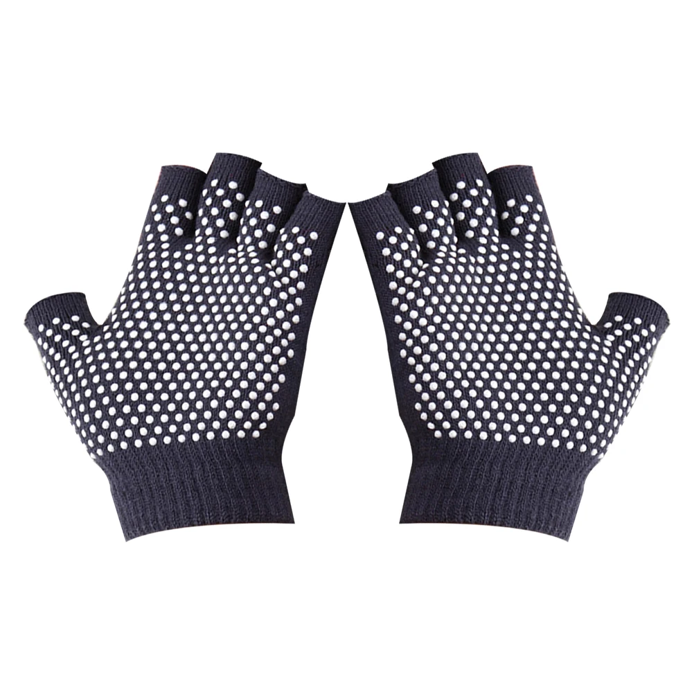 4pcs Non-Slip Yoga Gloves Half Finger Cotton Knitted Dots Breathable Workout Weight Lifting Fitness Accessories
4pcs Non-Slip Yoga Gloves Half Finger Cotton Knitted Dots Breathable Workout Weight Lifting Fitness Accessories