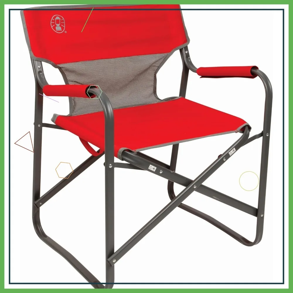 Portable Folding Camping Chair with Cooling Mesh Back, Supports 300lbs for Outdoor Adventures
Portable Folding Camping Chair with Cooling Mesh Back, Supports 300lbs for Outdoor Adventures