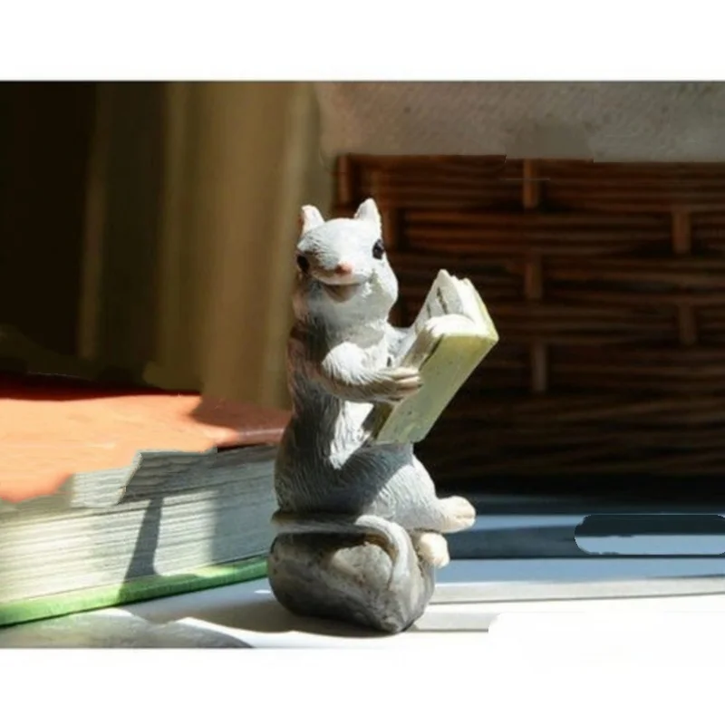Mouse Reading Book Statue Fairy Sculpture Tabletop Figurine Home Decor Gifts
Mouse Reading Book Statue Fairy Sculpture Tabletop Figurine Home Decor Gifts