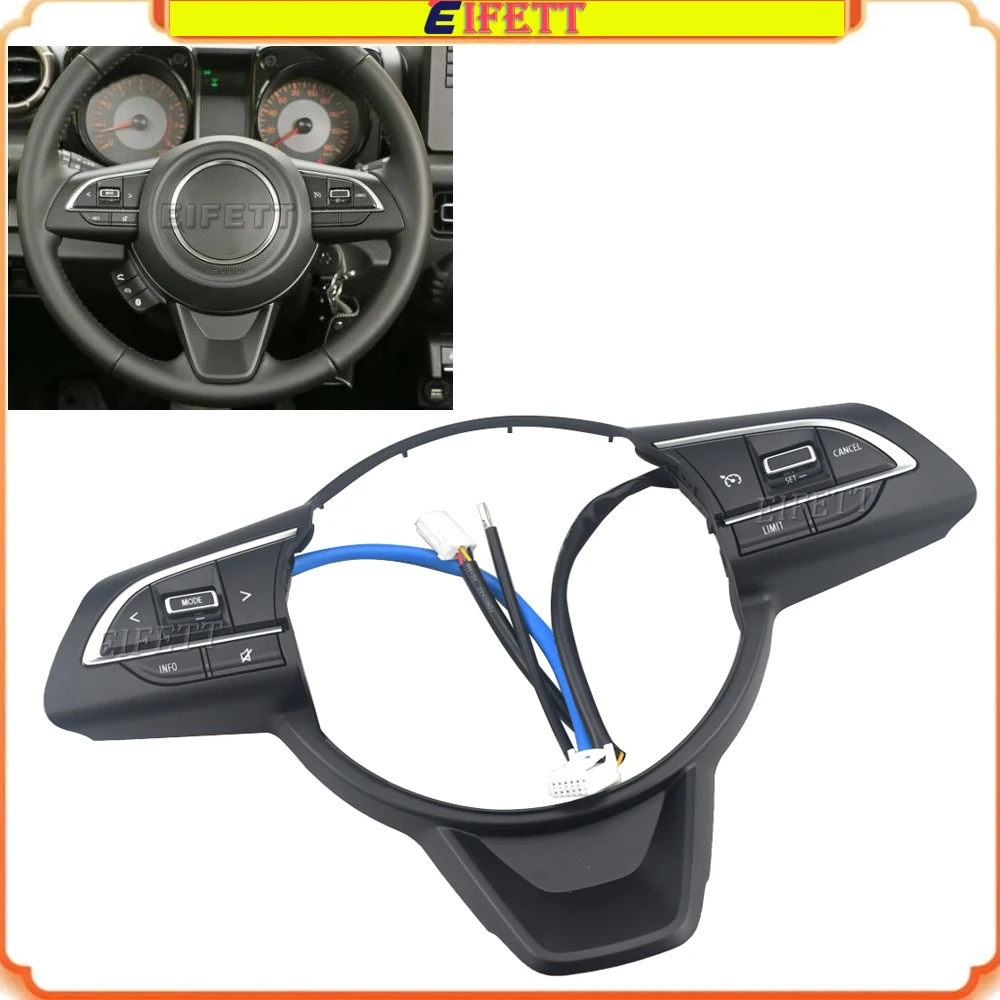 Car Accessories Steering Wheel Cruise Controll Buttons For Suzuki Swifts Jiminy 2019 For Suzuki MPV Ertiga GX 2020
Car Accessories Steering Wheel Cruise Controll Buttons For Suzuki Swifts Jiminy 2019 For Suzuki MPV Ertiga GX 2020