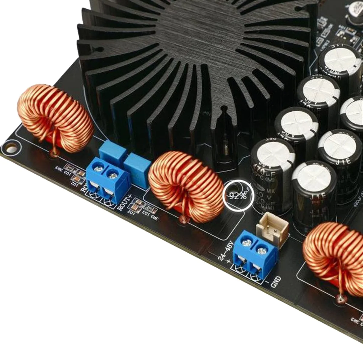 ABAN TPA3255 Digital Power Audio Amplifier Board Class D 2.0 Sound Amplifiers Stereo Home Audio Amp 600Wx2
ABAN TPA3255 Digital Power Audio Amplifier Board Class D 2.0 Sound Amplifiers Stereo Home Audio Amp 600Wx2