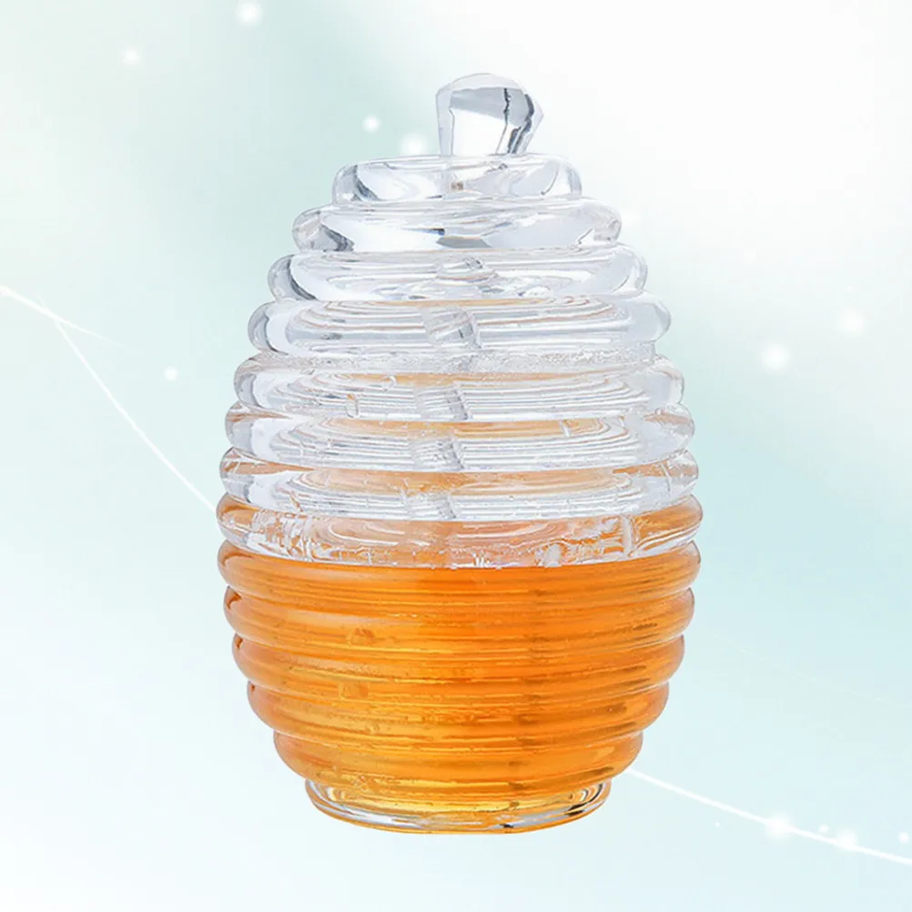 Acrylic Honey Jar with Glass Dipper Set for Honey Maple Syrup Pancake Syrup Storage Juice Dispenser Transparent Non-Toxic
Acrylic Honey Jar with Glass Dipper Set for Honey Maple Syrup Pancake Syrup Storage Juice Dispenser Transparent Non-Toxic