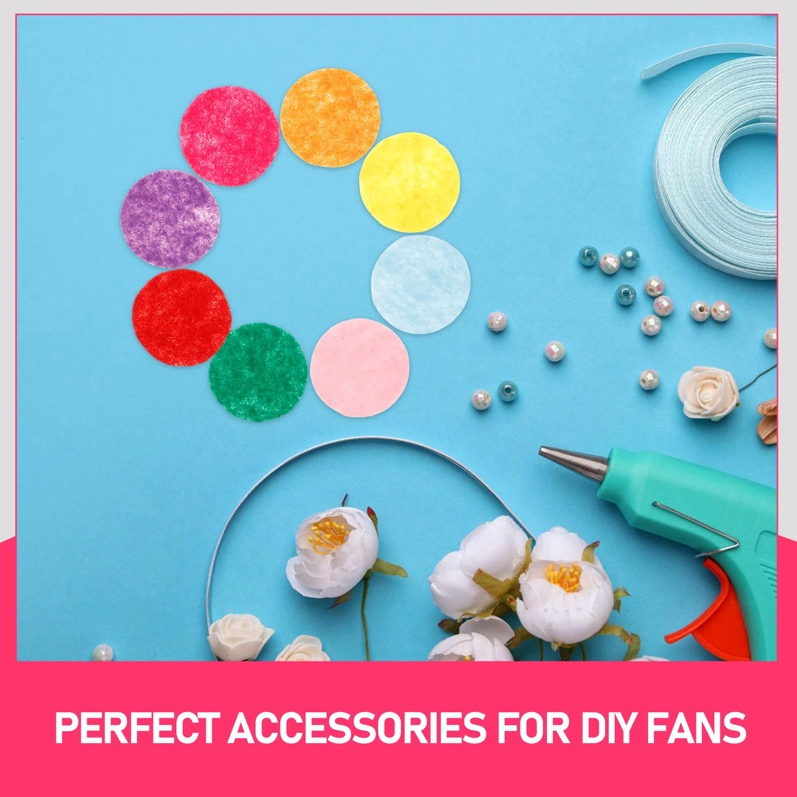 100Pcs Non-Woven Round Felt Pads DIY Craft Supplies Mixed Colors for Garlands Wreaths Decorations Non-Woven Fabrics
100Pcs Non-Woven Round Felt Pads DIY Craft Supplies Mixed Colors for Garlands Wreaths Decorations Non-Woven Fabrics