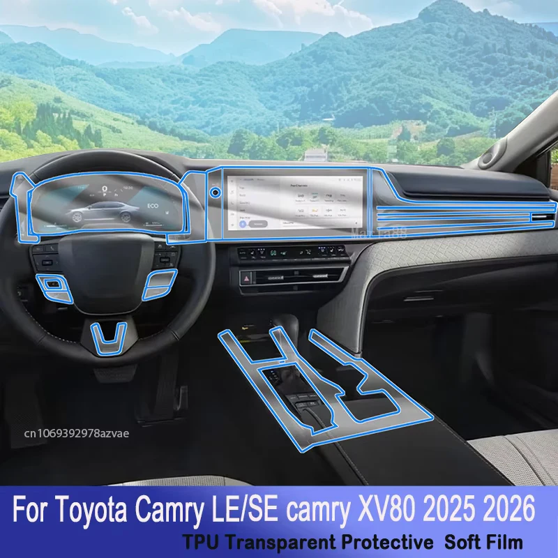 Scratch Repair Sticker For Toyota Camry LE/SE camry XV80 2025 2026 Car Center instrument Navigatio Console TPU Protective Film
Scratch Repair Sticker For Toyota Camry LE/SE camry XV80 2025 2026 Car Center instrument Navigatio Console TPU Protective Film