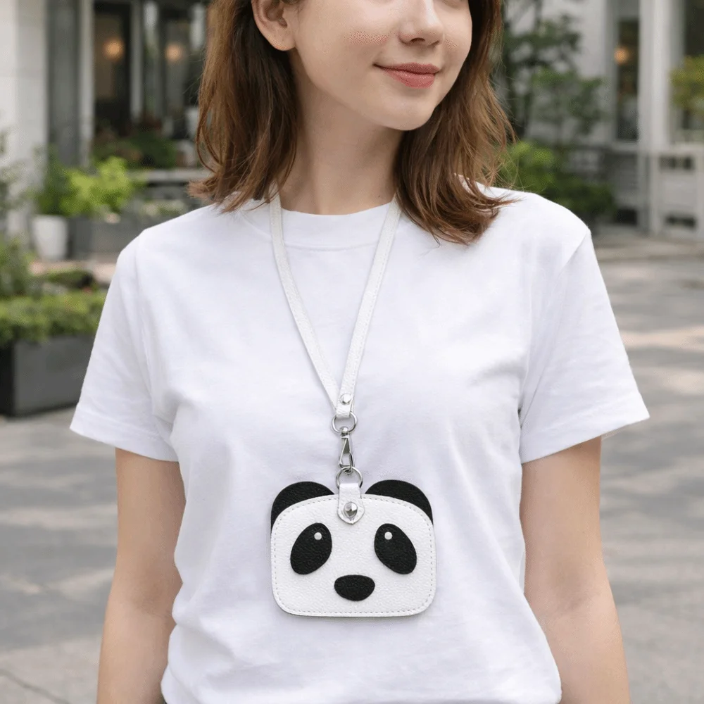Casual Pu Leather Panda Card Holder Mini Multi Card Slot Cartoon Coin Purse Multifunction Ultra Thin Neck Hanging Bag Outdoor
Casual Pu Leather Panda Card Holder Mini Multi Card Slot Cartoon Coin Purse Multifunction Ultra Thin Neck Hanging Bag Outdoor